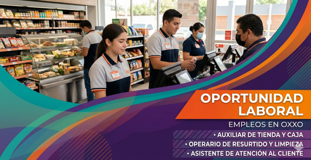 trabajos en oxxo